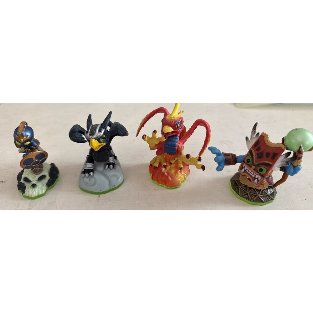 Activision Skylanders SuperChargers Lot 4 Chop Chop Sunburn Sonic Boom Double